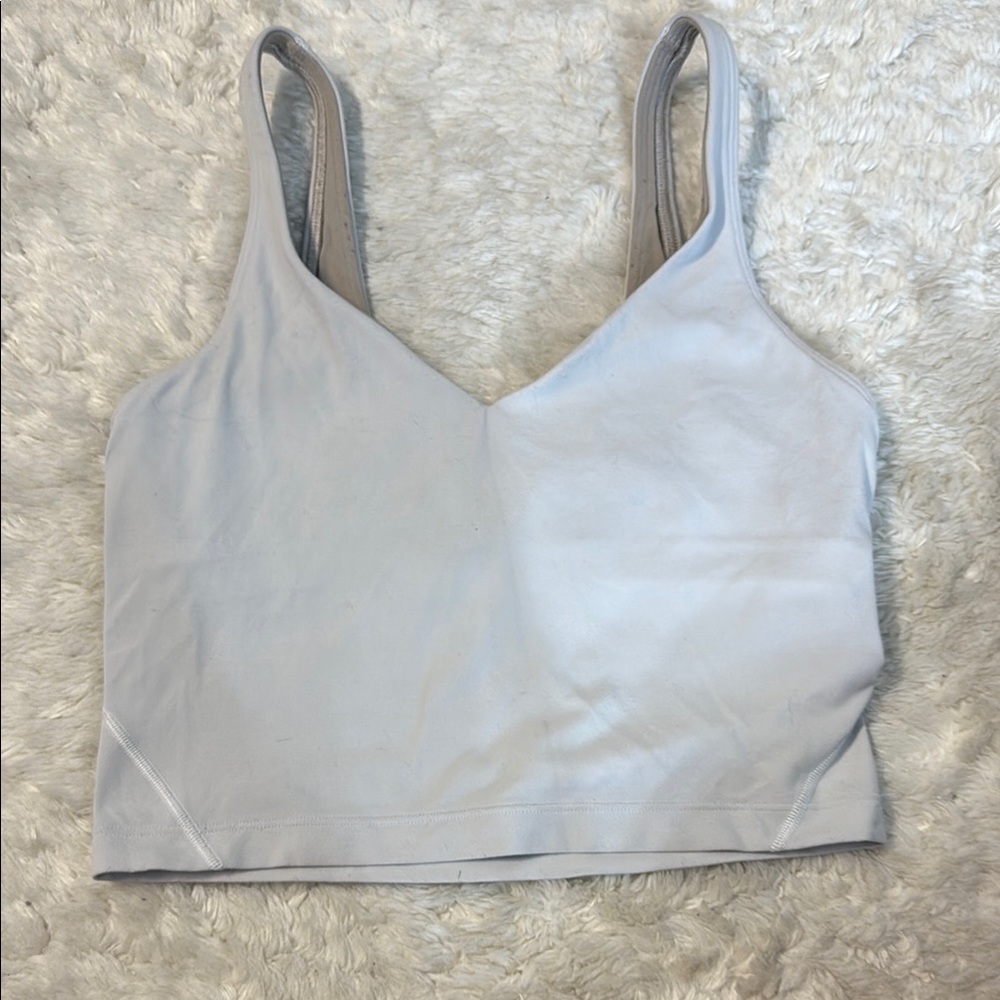 White Lululemon Align Tank Top